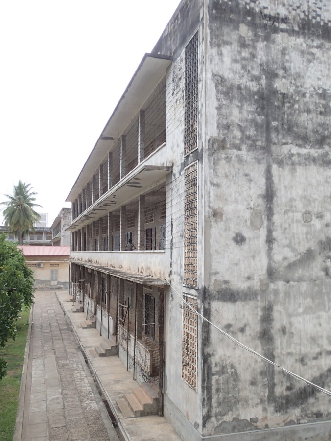 S21. Former school turned torture facility. Barbed wire to keep prisoners from killing themselves.
